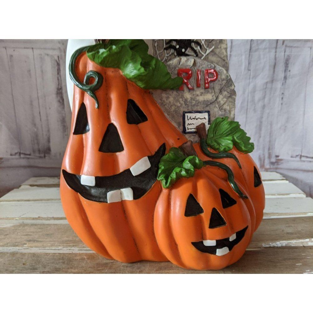 boo tombstone decor large porch halloween decor pr - Picture 4 of 9